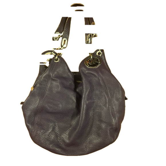 MICHAEL KORS deep purple boho bag - Picture 1 of 6